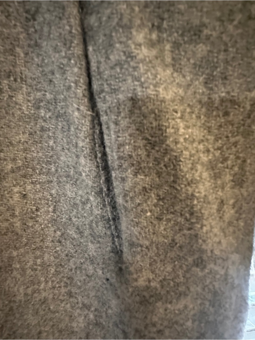 Zara Gray Tailored Wool-Blend Long Blazer Coat - Picture 6 of 12